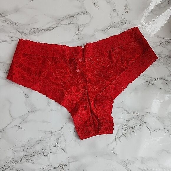 2 Victoria's Secret Very Sexy Lace Cheeky Panty M - Picture 10 of 12